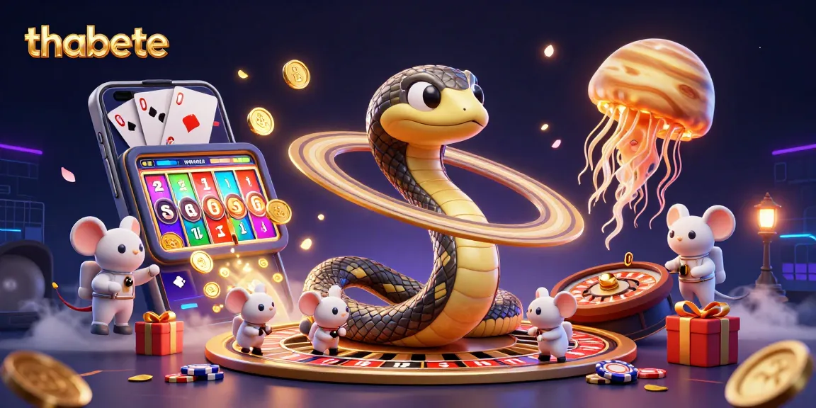 Experience thrilling gameplay at thabete with cosmic casino fun featuring gaming elements and vibrant visuals.